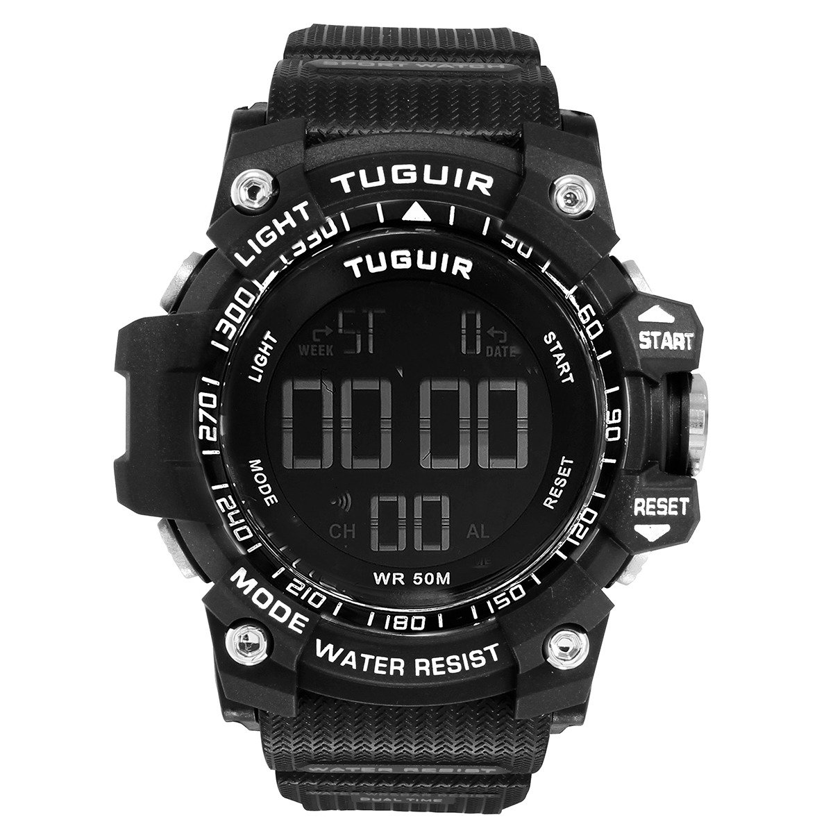 Relógio Masculino Relógio Tuguir Digital TG290 Preto