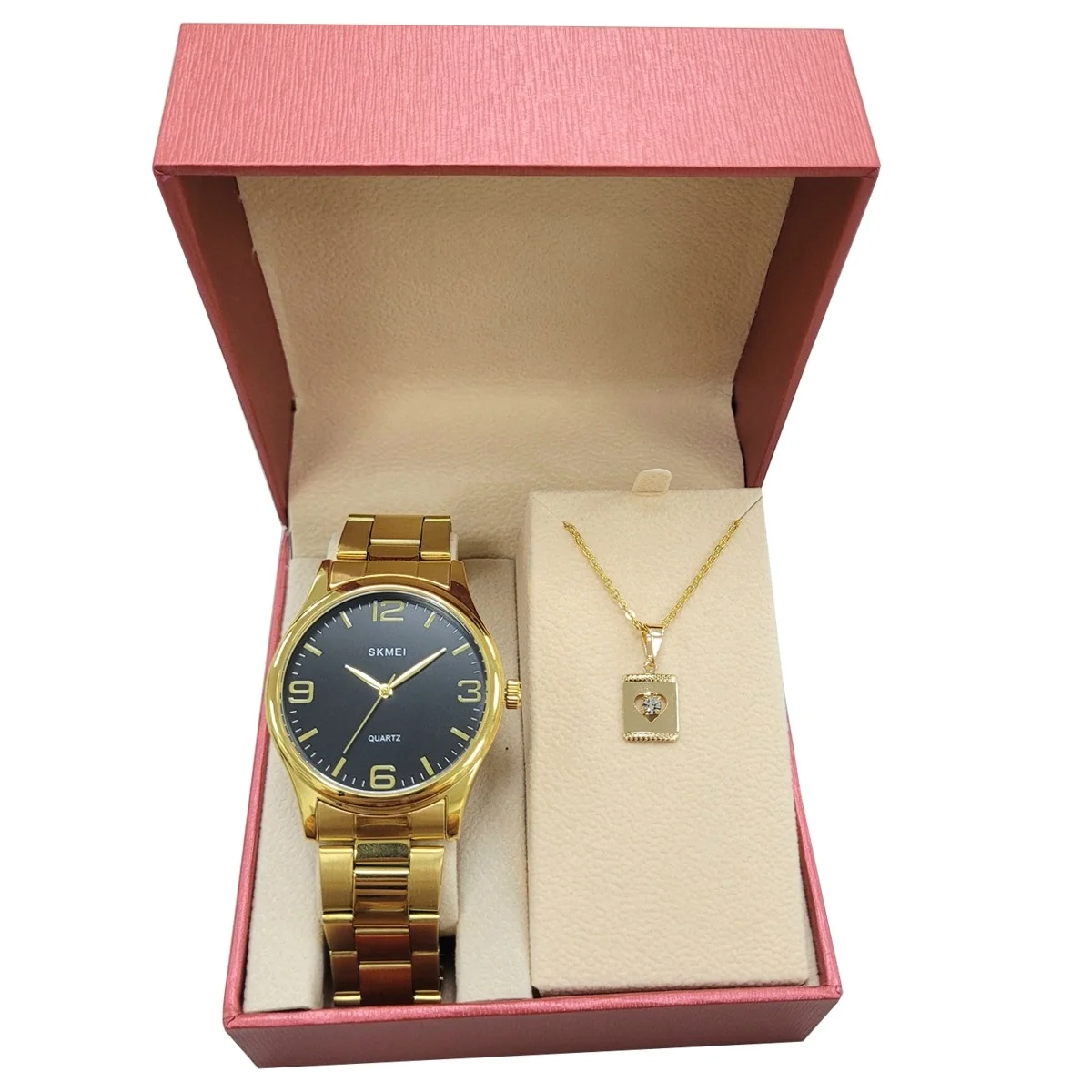 Relógio Feminino Skmei Analógico SK003 Dourado Dourado 3