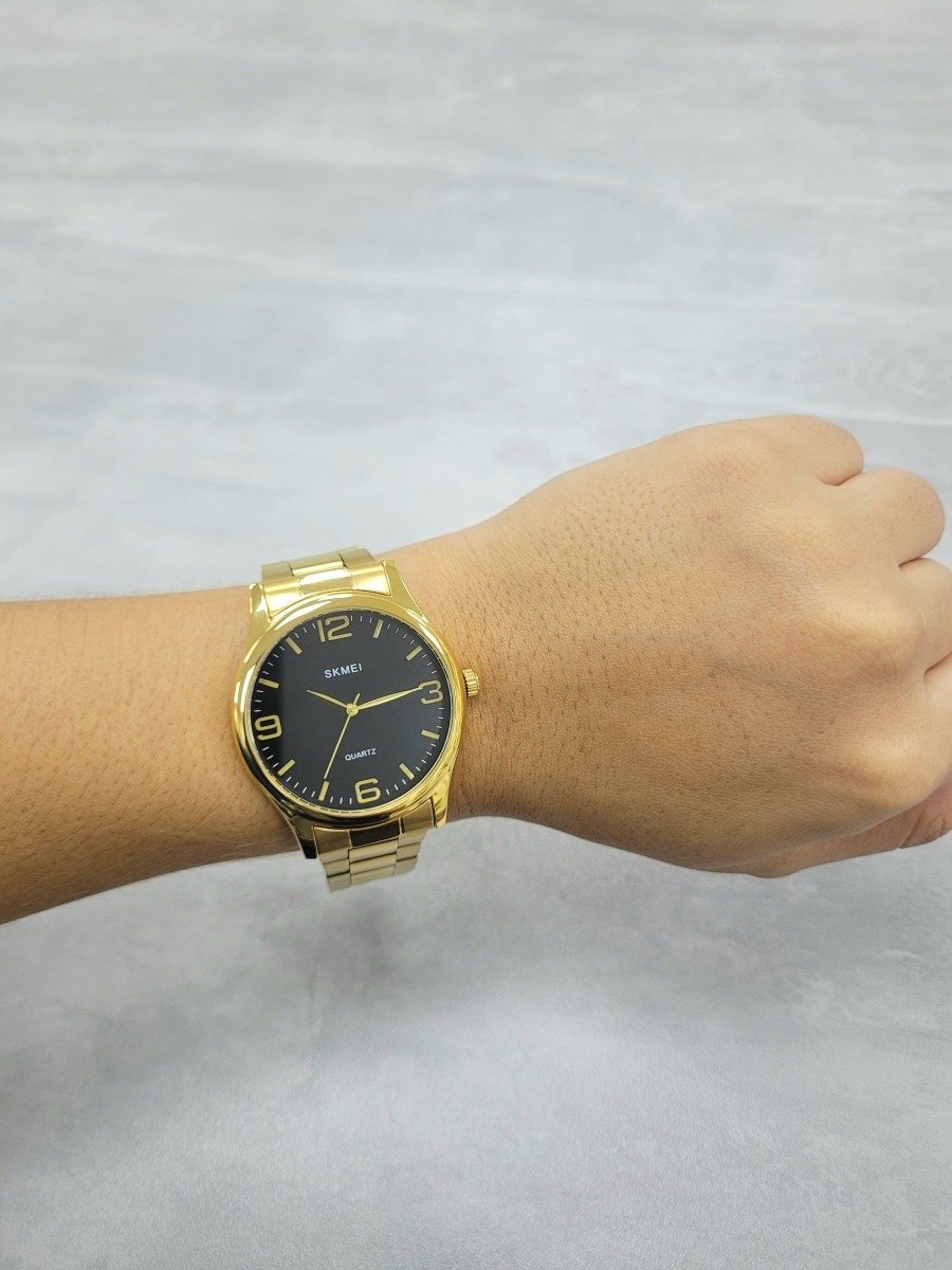 Relógio Feminino Skmei Analógico SK003 Dourado Dourado 5
