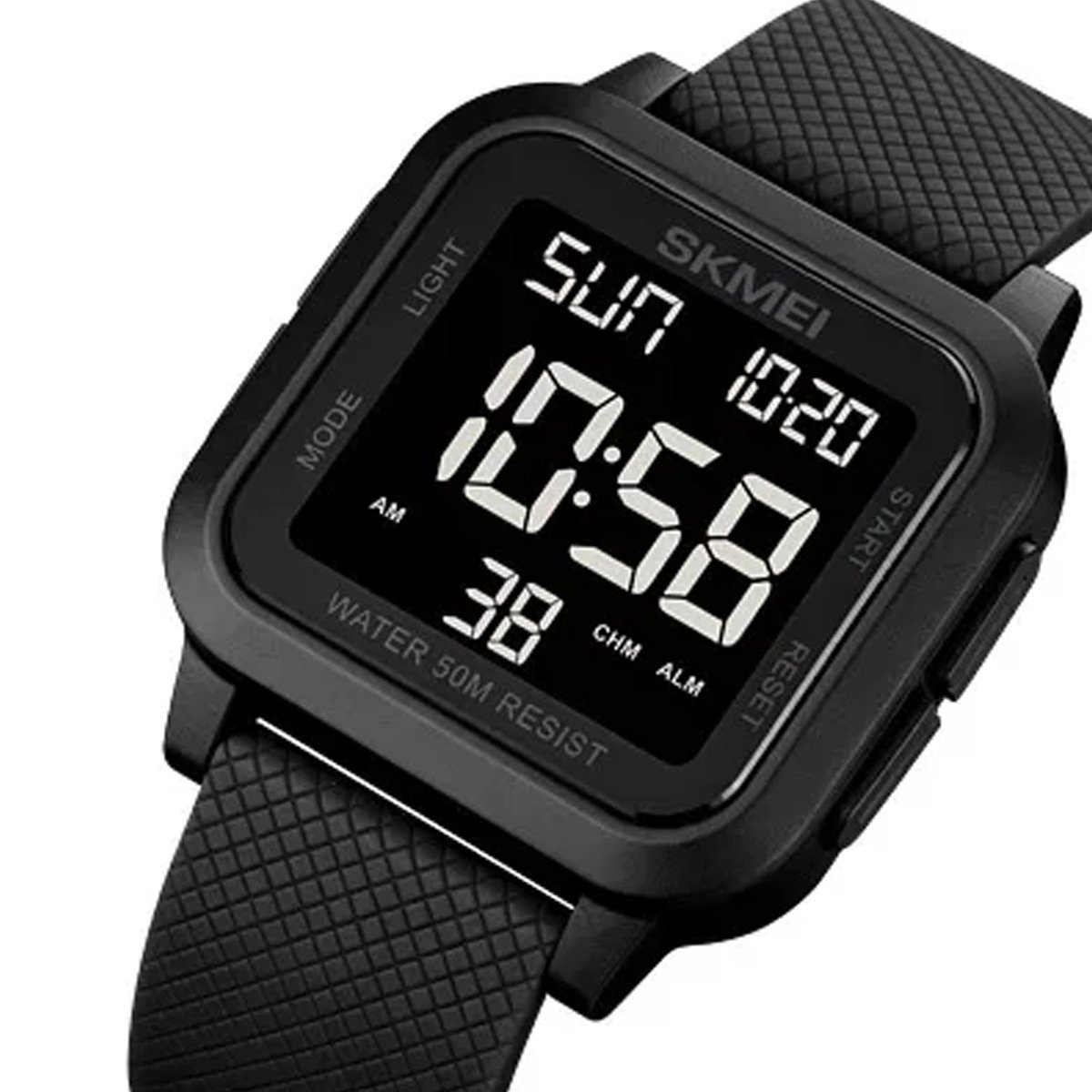 Relógio Masculino Skmei Digital 1894 Preto Preto 3