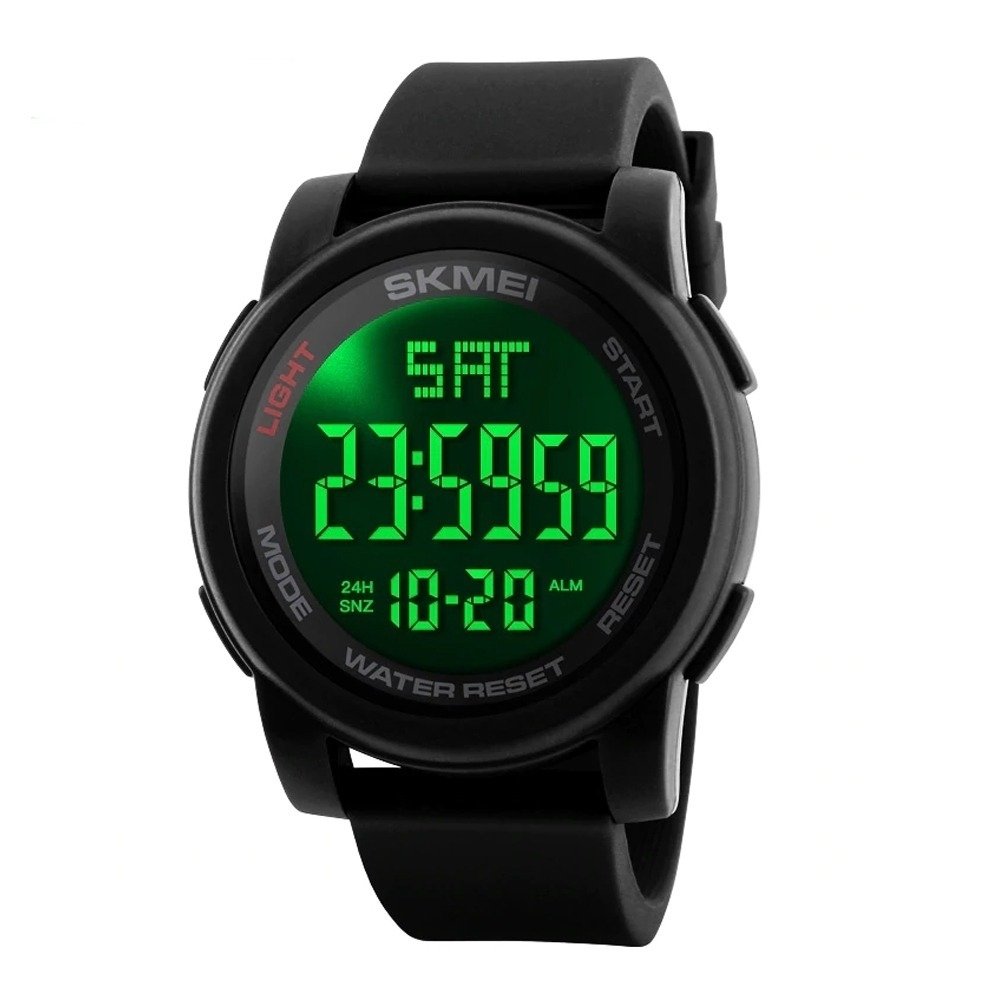 Relógio Masculino Skmei Digital 1257 - Preto Preto 2