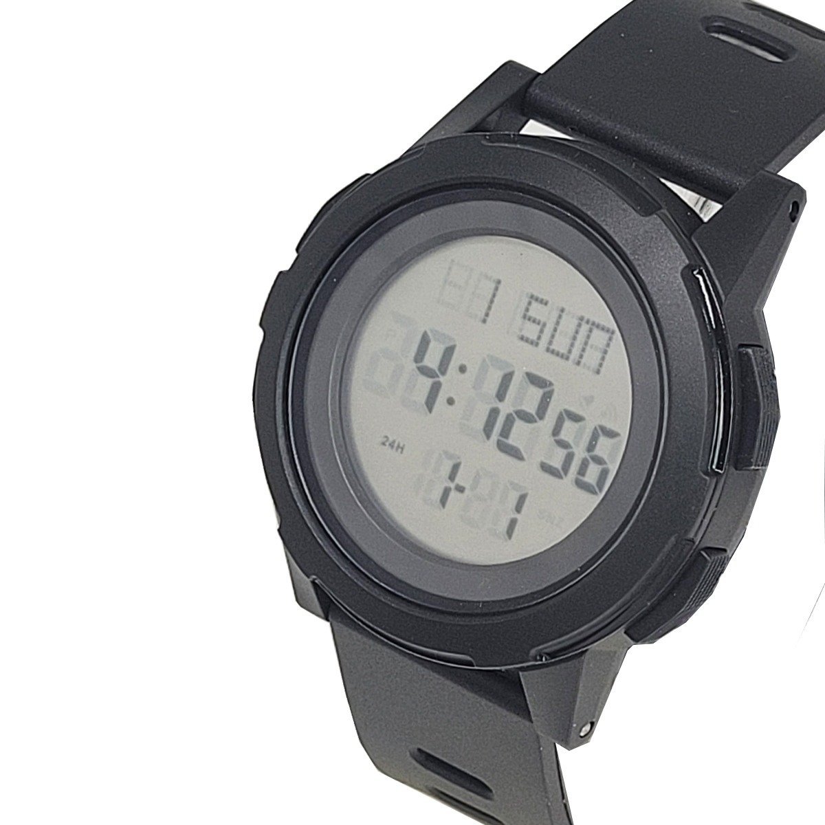 Relógio Unissex Skmei Digital 1732 - Preto (5ATM, Esportivo, Despertador, Cronômetro, Calendário, Luz) Preto 3