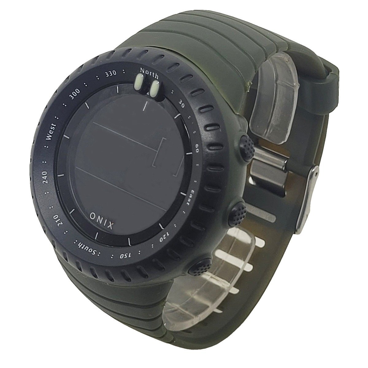 Relógio Masculino Relógio Onix Digital OX104 Verde e Preto Verde 2