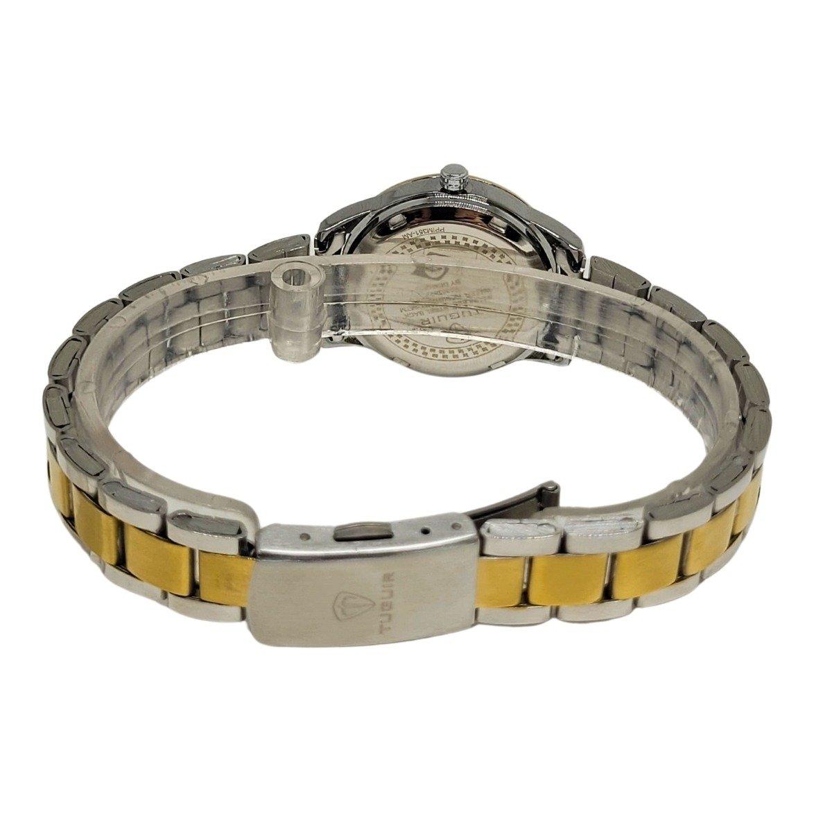 Relógio Feminino Relógio Tuguir Analógico TG175 Dourado e Prata Dourado/Prata 4