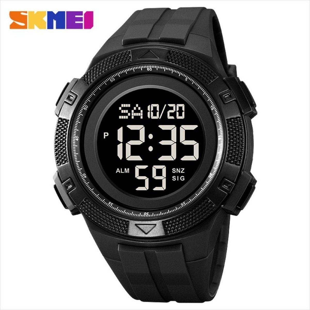 Relógio Masculino Relógio Skmei Digital 2078 Preto Preto 2