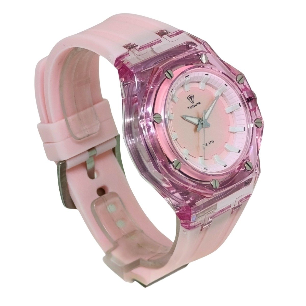 Relógio Feminino Relógio Tuguir Analógico TG9148 Rosa Rosa 5