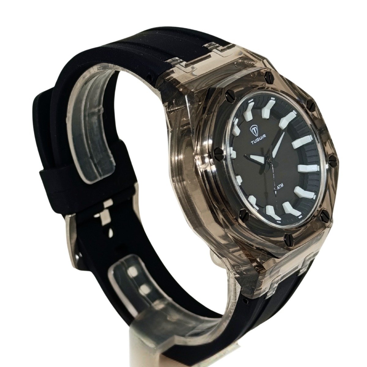Relógio Feminino Relógio Tuguir Analógico TG9148 Preto Preto 5