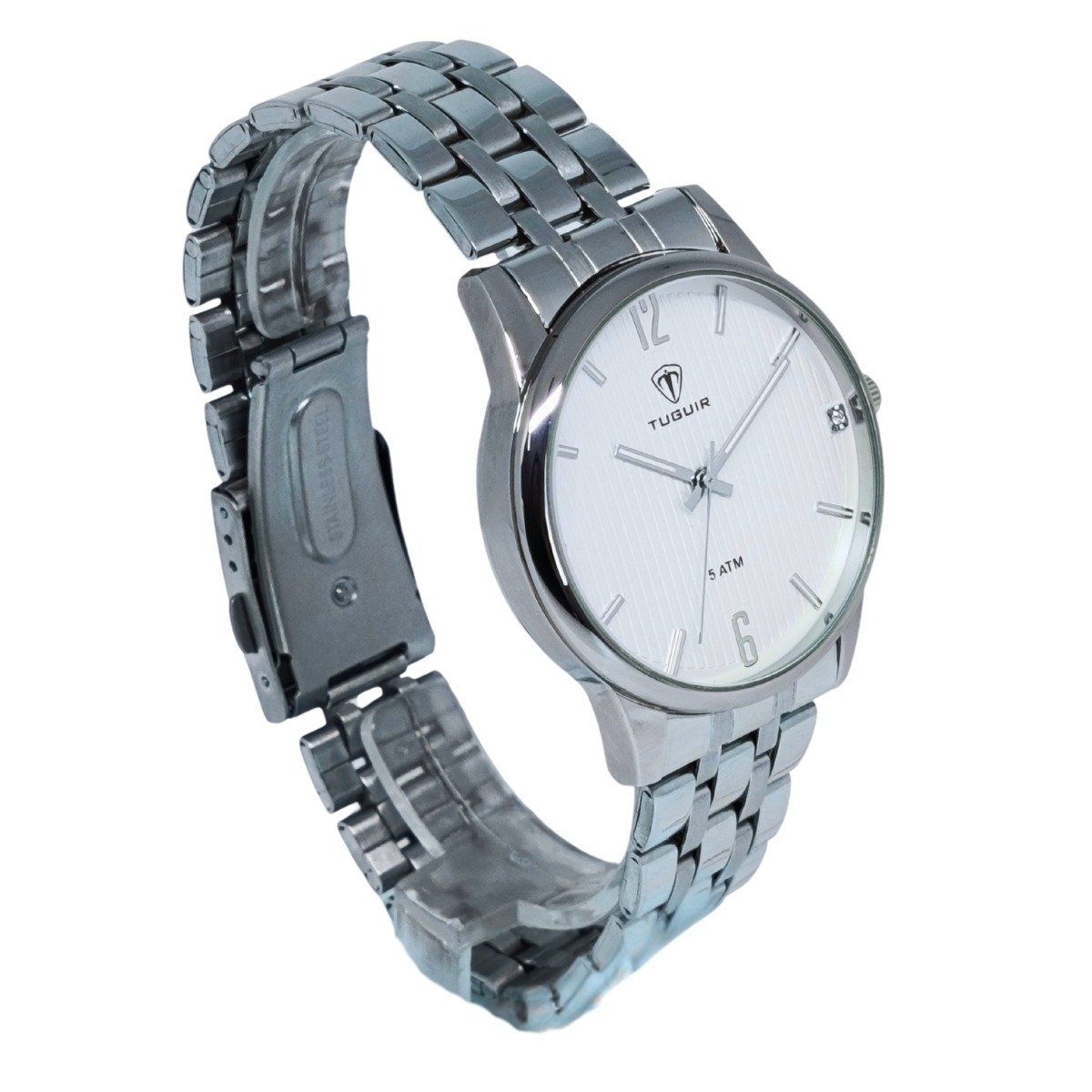 Relógio Feminino Relógio Tuguir Analógico 2139 Prata Prata 4