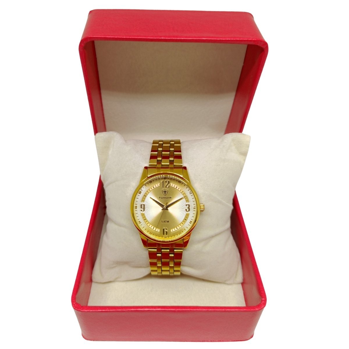 Relógio Feminino Tuguir Analógico 2132 Dourado Dourado 2