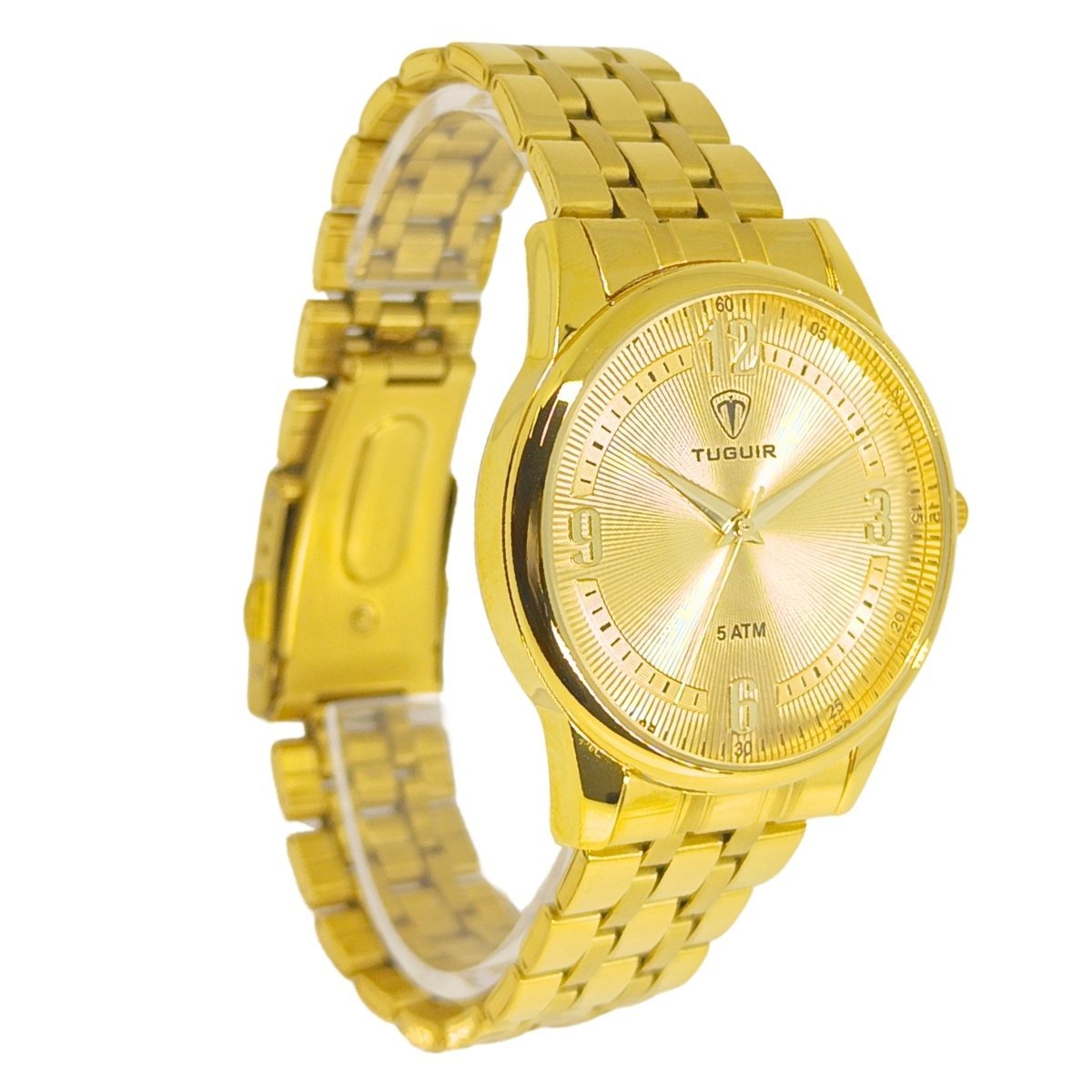 Relógio Feminino Tuguir Analógico 2132 Dourado Dourado 4
