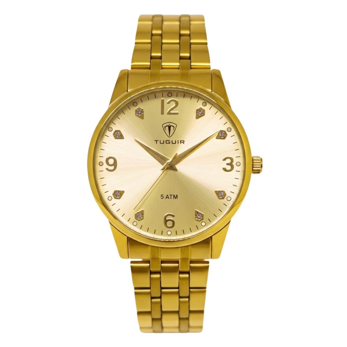 Relógio Feminino Tuguir Analógico 2130 Dourado