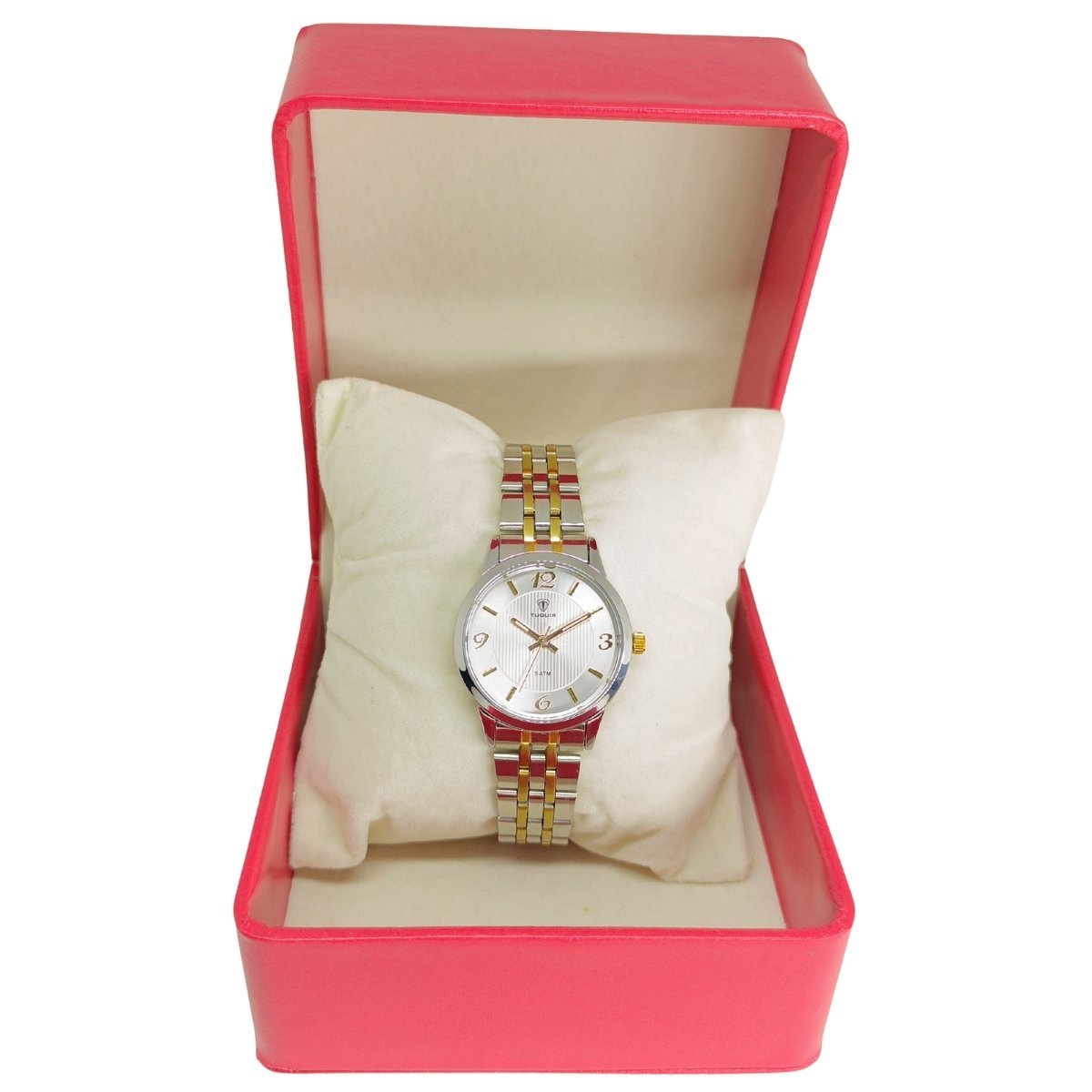 Relógio Feminino Tuguir Analógico 9182A Prata e Dourado Prata/Dourado 2