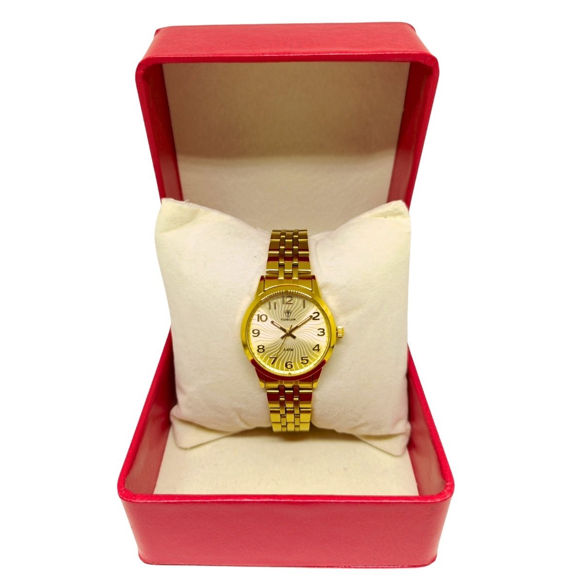 Relógio Feminino Tuguir Analógico 9182C Dourado Dourado 2