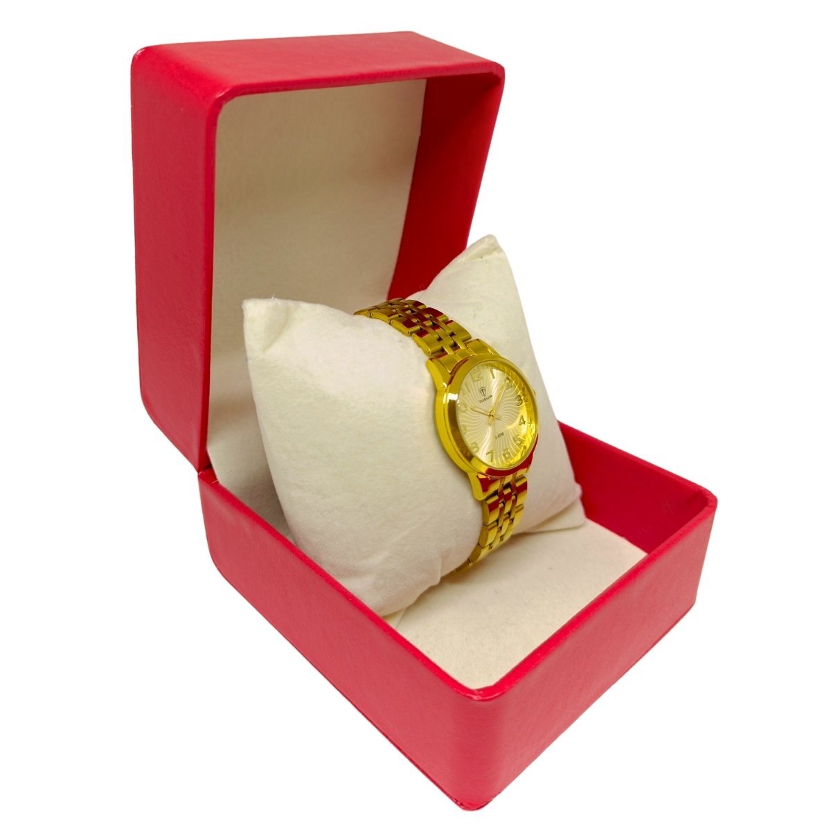 Relógio Feminino Tuguir Analógico 9182C Dourado Dourado 3