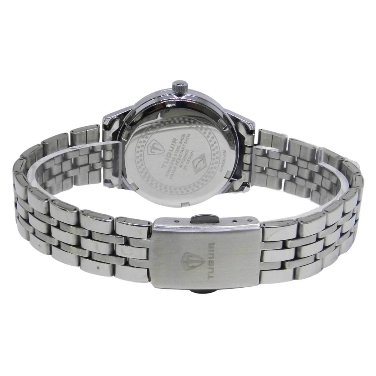 Relógio Feminino Tuguir Analógico 9182C Prata Prata 6