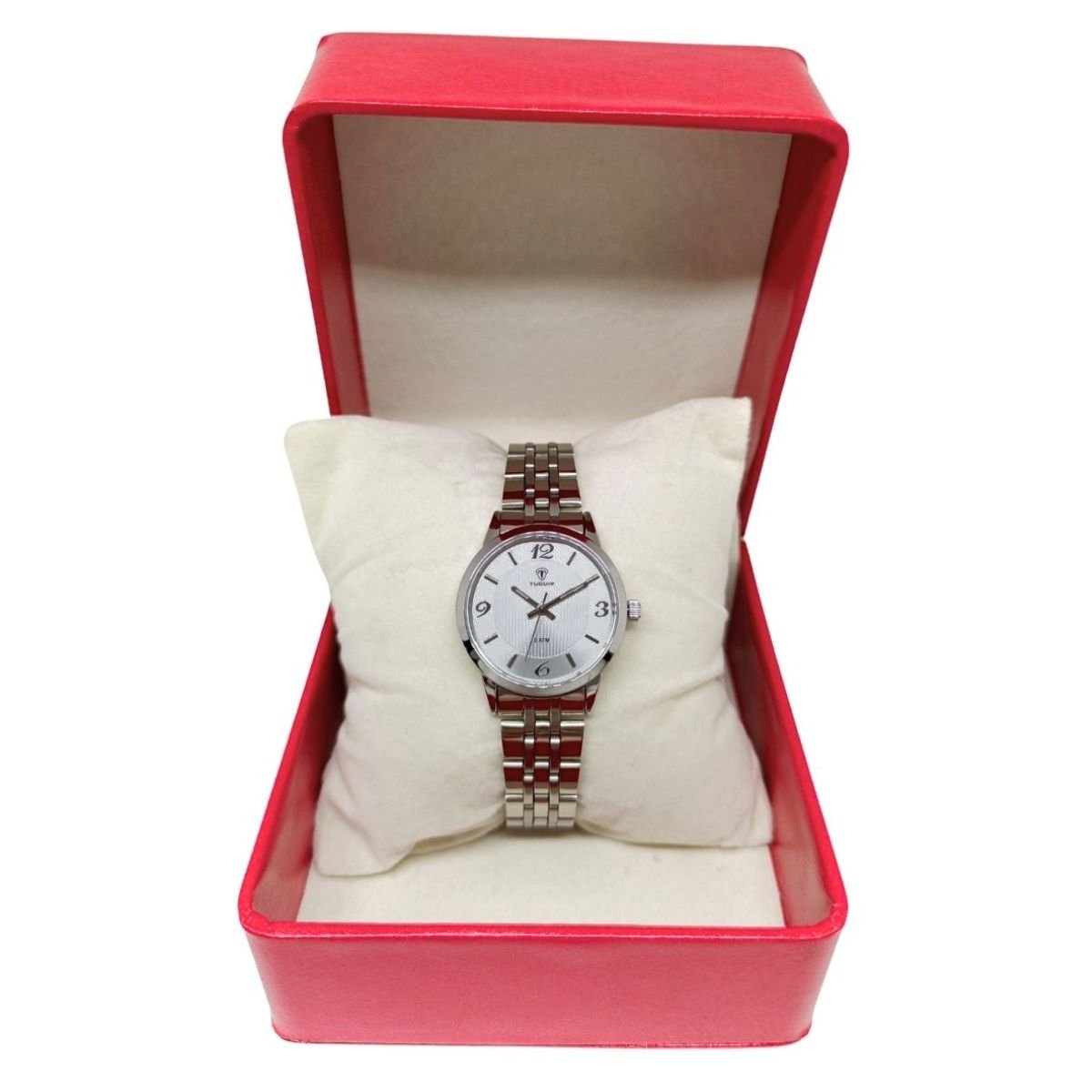 Relógio Feminino Tuguir Analógico 9182A Prata Prata 2