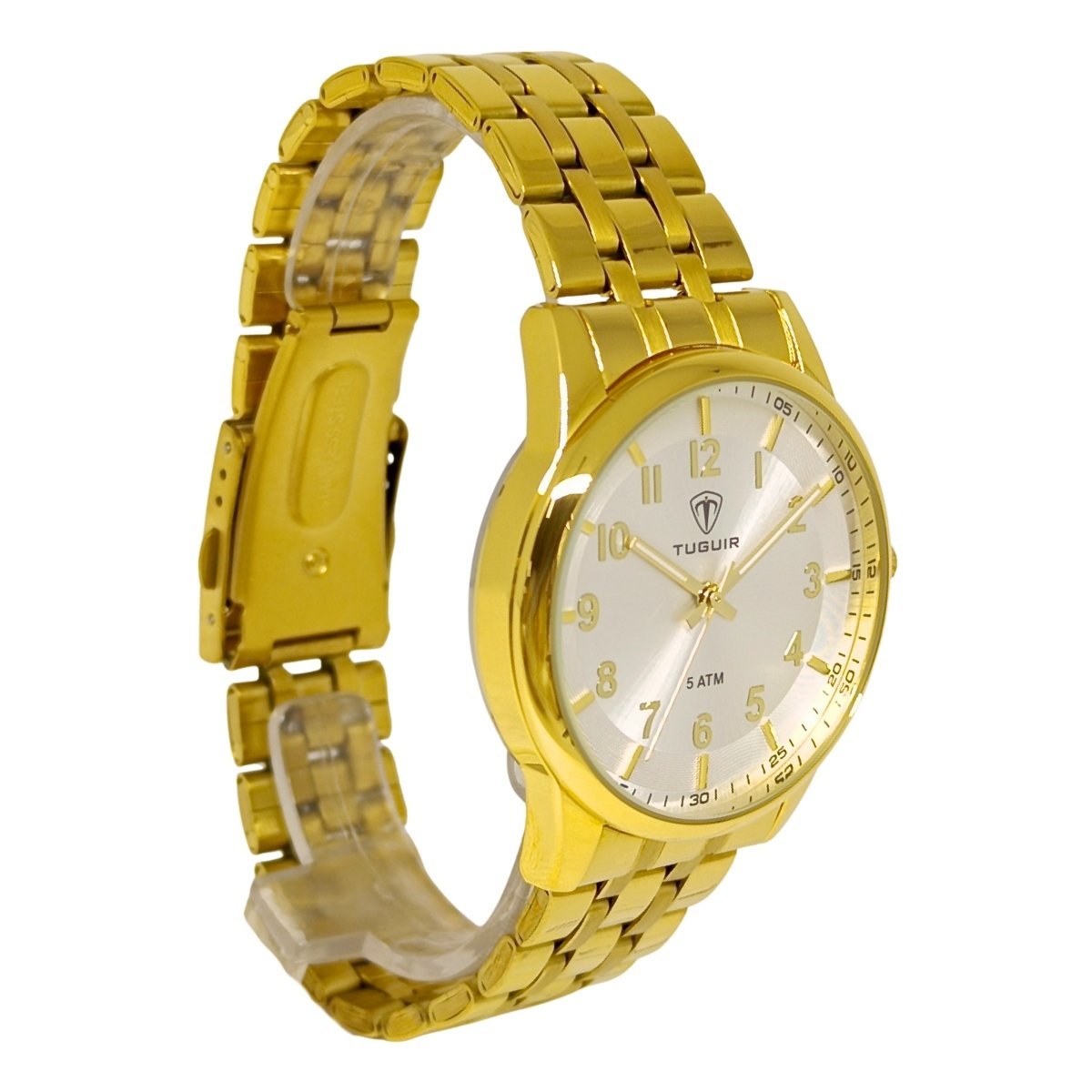 Relógio Feminino Tuguir Analógico 2138 Dourado Dourado 4