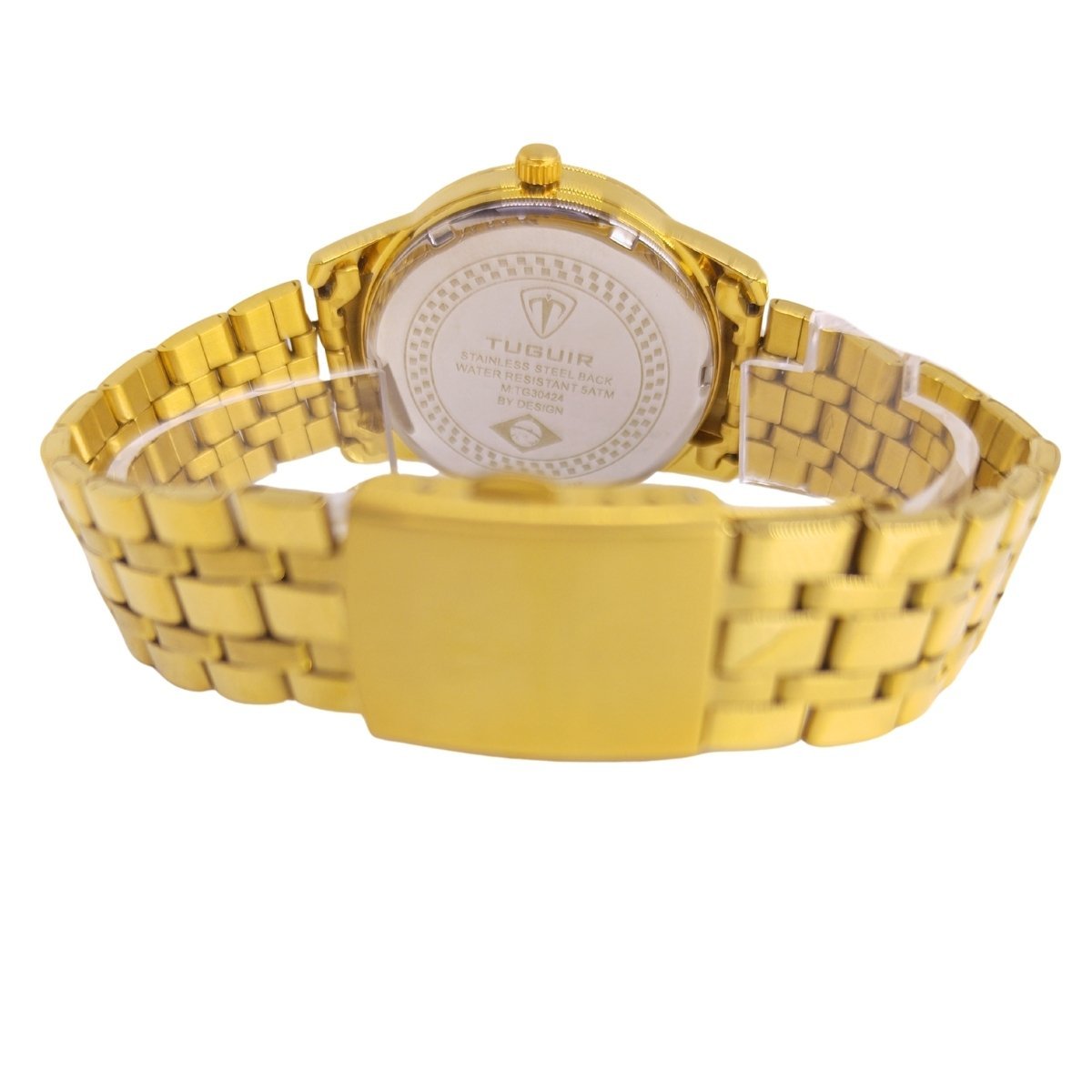 Relógio Feminino Tuguir Analógico 2138 Dourado Dourado 6