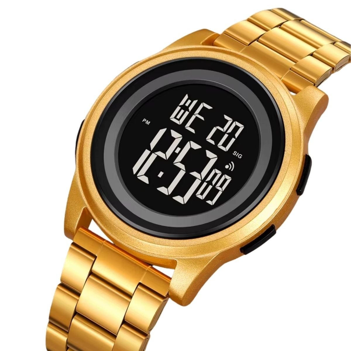 Relógio Unissex Relógio Skmei Digital 2379 Dourado Dourado 2
