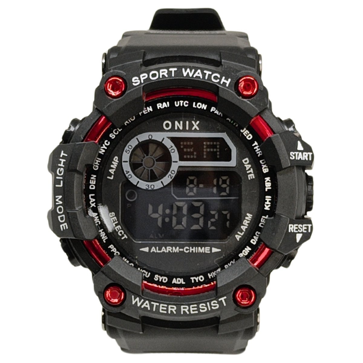 Relógio Masculino Onix Digital IT-1307H(0183) Preto e Vermelho