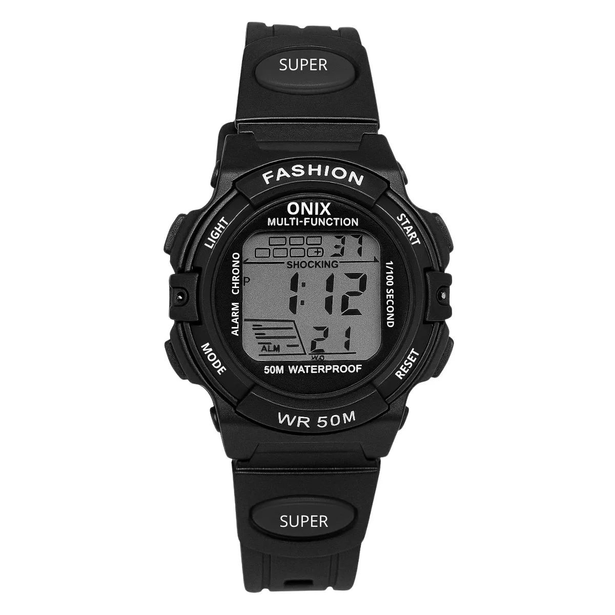 Relógio Menino Onix Digital IT-619 (0101) Preto Preto 2