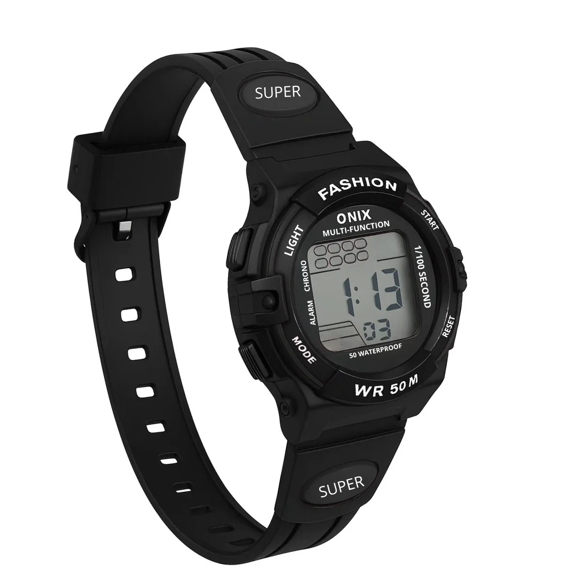 Relógio Menino Onix Digital IT-619 (0101) Preto Preto 4