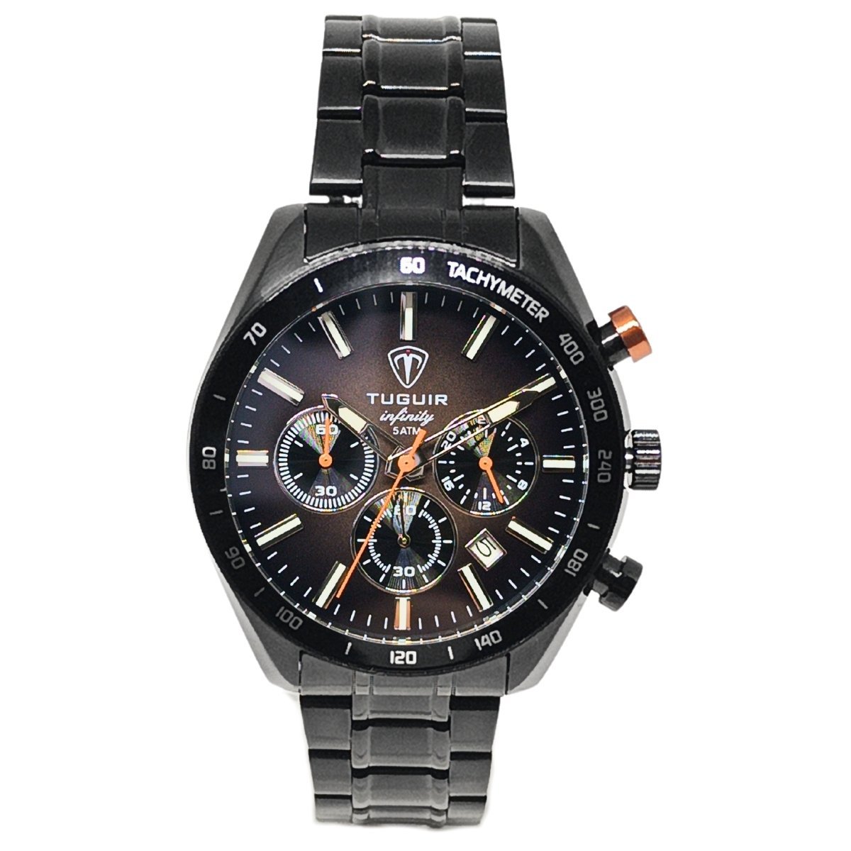 Cronógrafo Masculino Tuguir Analógico Infinity 23-2231 - Preto