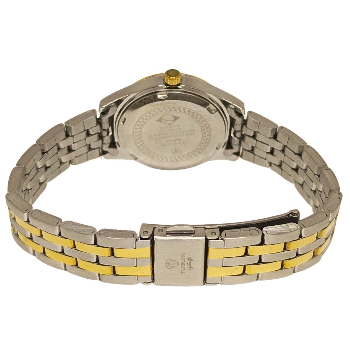 Relógio Feminino Tuguir Analógico Infinity 2462H - Prata e Verde Prata/Dourado 5