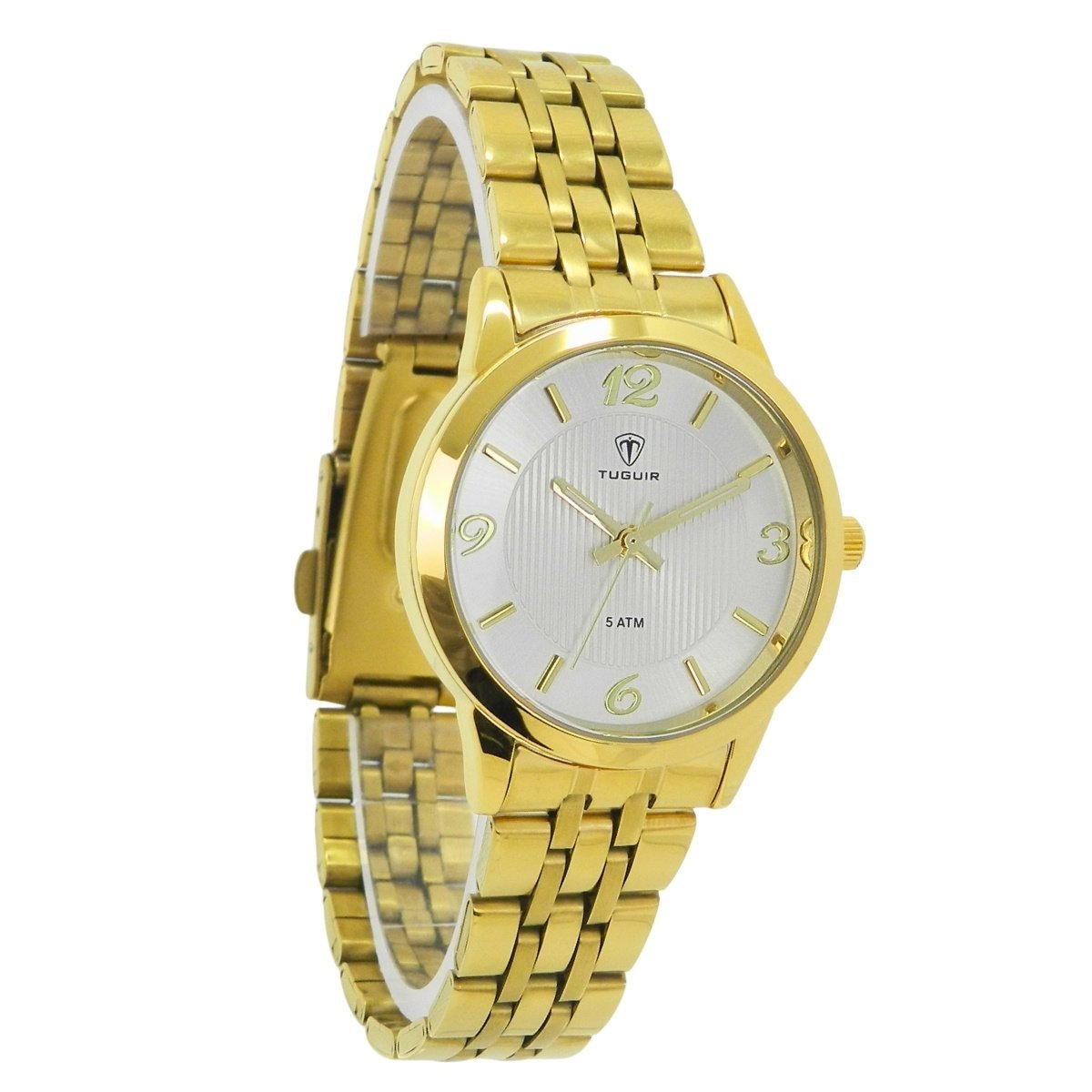 Relógio Feminino Tuguir Analógico TG30430 Dourado Dourado 4