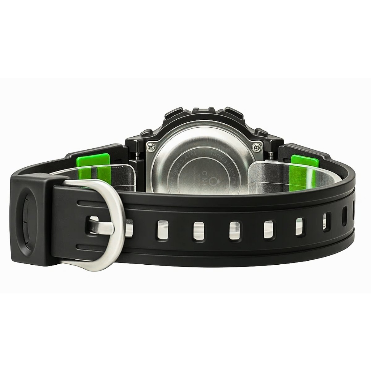 Relógio Menina Onix Digital IT-619 (0162) Preto e Verde Preto 6