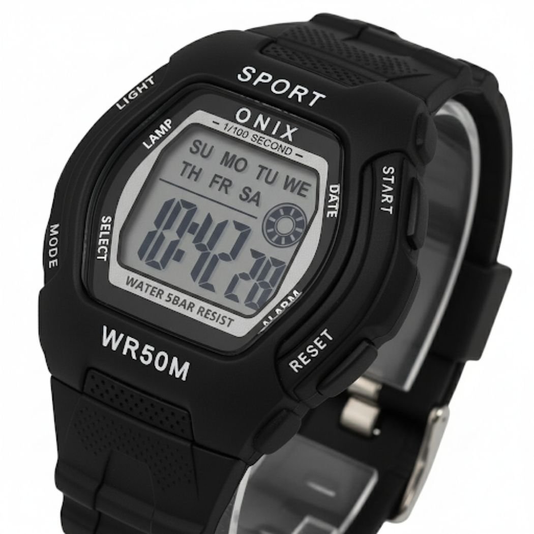 Relógio Feminino Onix Digital IT-697 (0101) Preto Preto 3