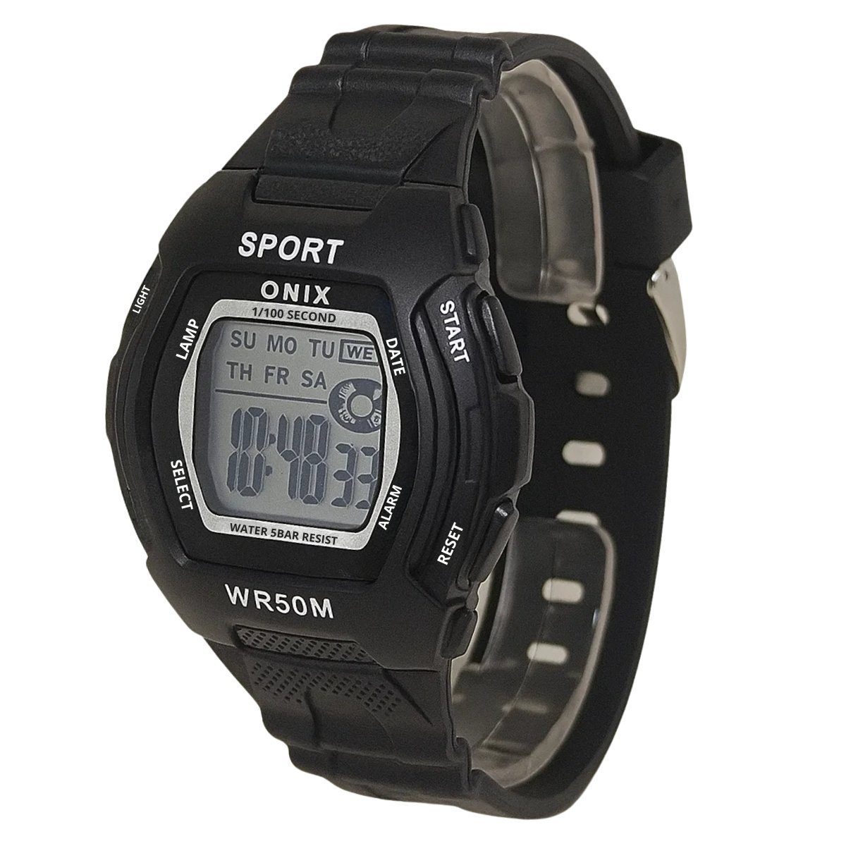 Relógio Feminino Onix Digital IT-697 (0101) Preto Preto 5