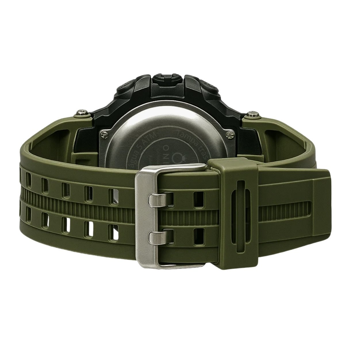 Relógio Masculino Onix Digital IT-373H Preto e Cinza Preto/Verde 4