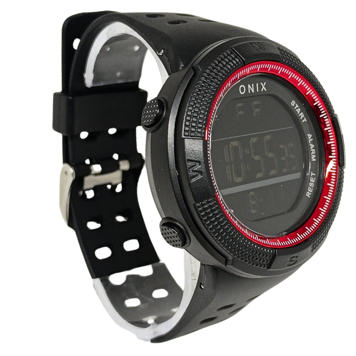 Relógio Masculino Onix Digital IT-396H(0183) Preto e Vermelho Preto 2