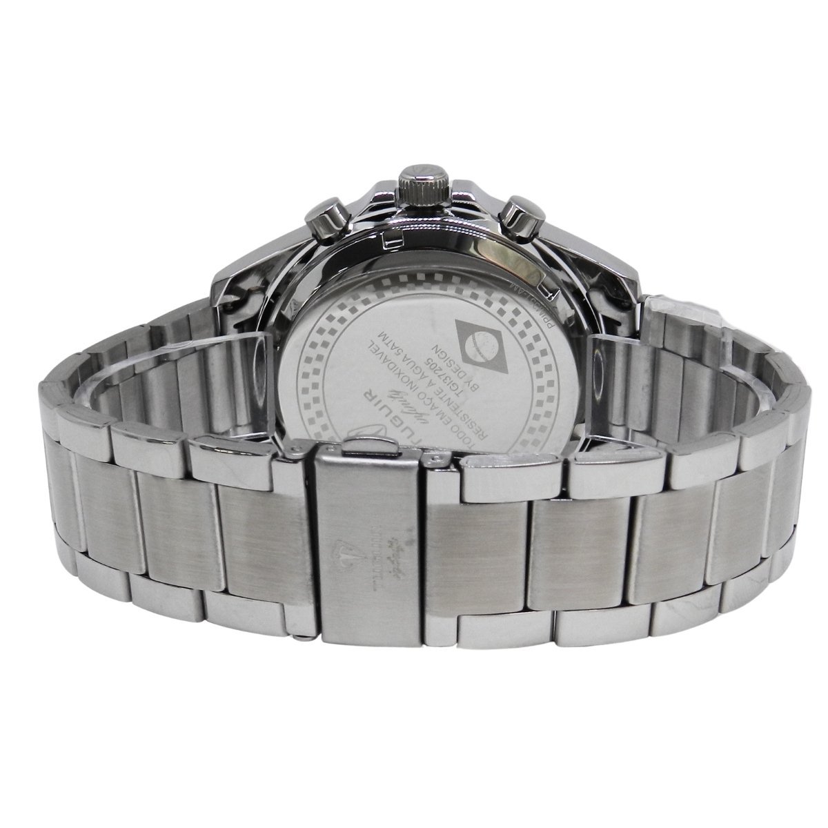 Relógio Masculino de Aço Tuguir AnaDigi Infinity GCS-1274 Prata Prata 6