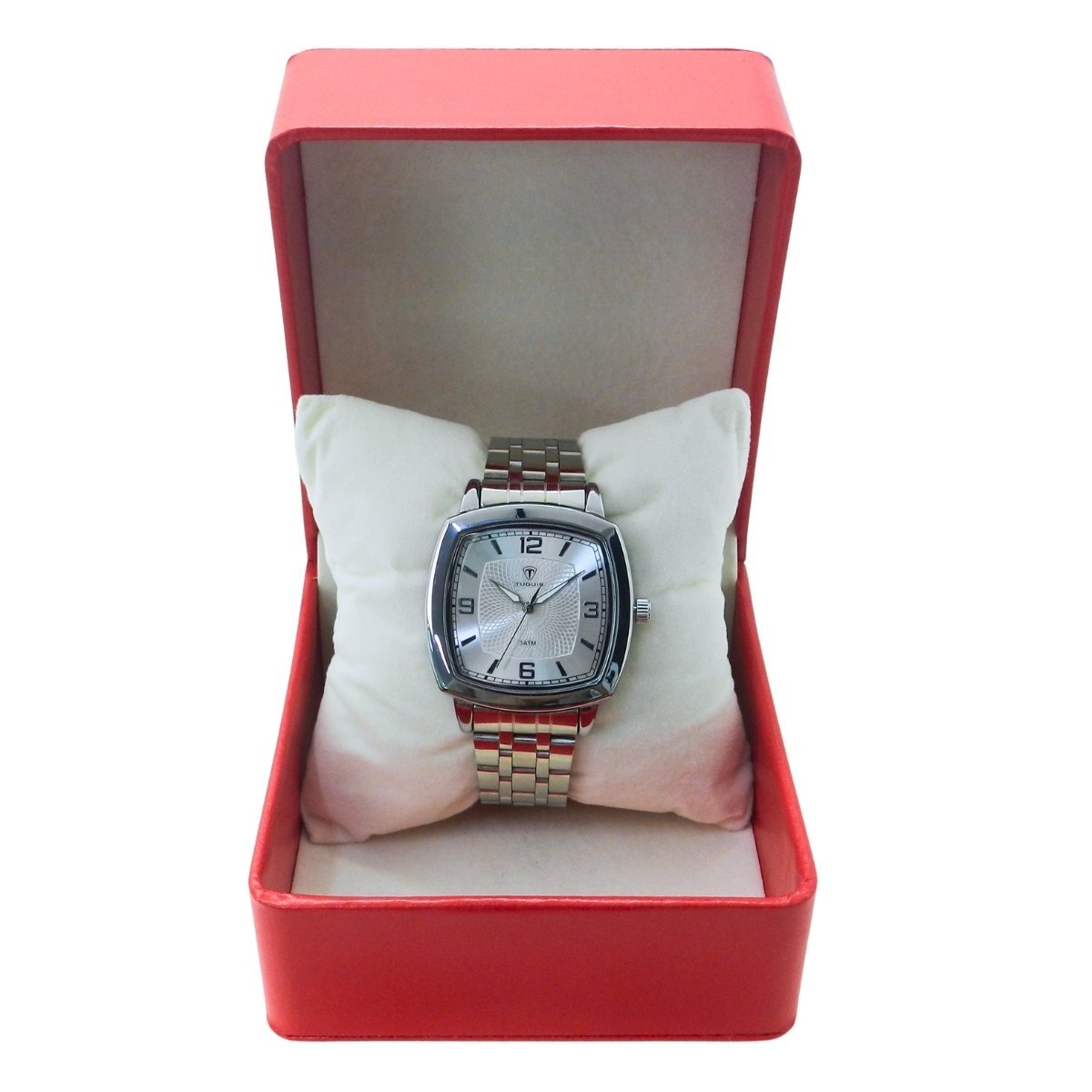 Relógio Feminino Tuguir Analógico TG229 Prata Prata 2