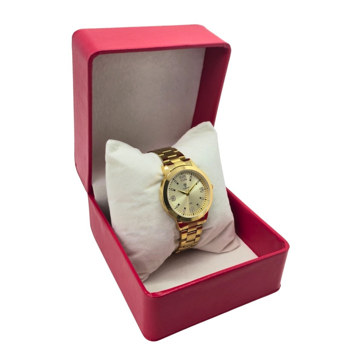 Relógio Feminino Tuguir Analógico TG188 Dourado Dourado 3