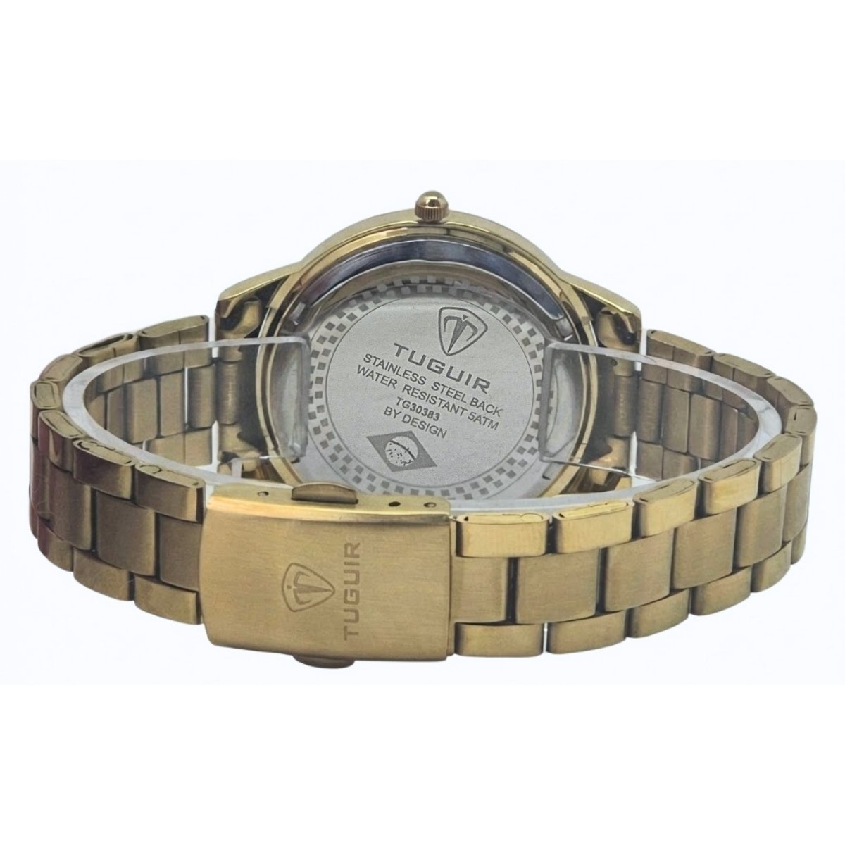 Relógio Feminino Tuguir Analógico TG188 Dourado Dourado 6
