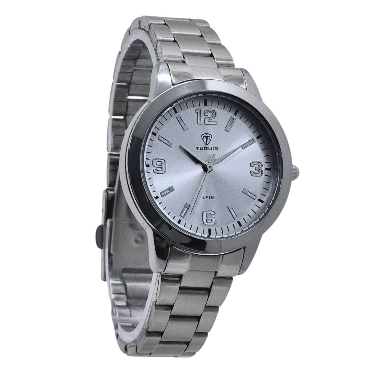 Relógio Feminino Tuguir Analógico TG188 Prata Prata 5