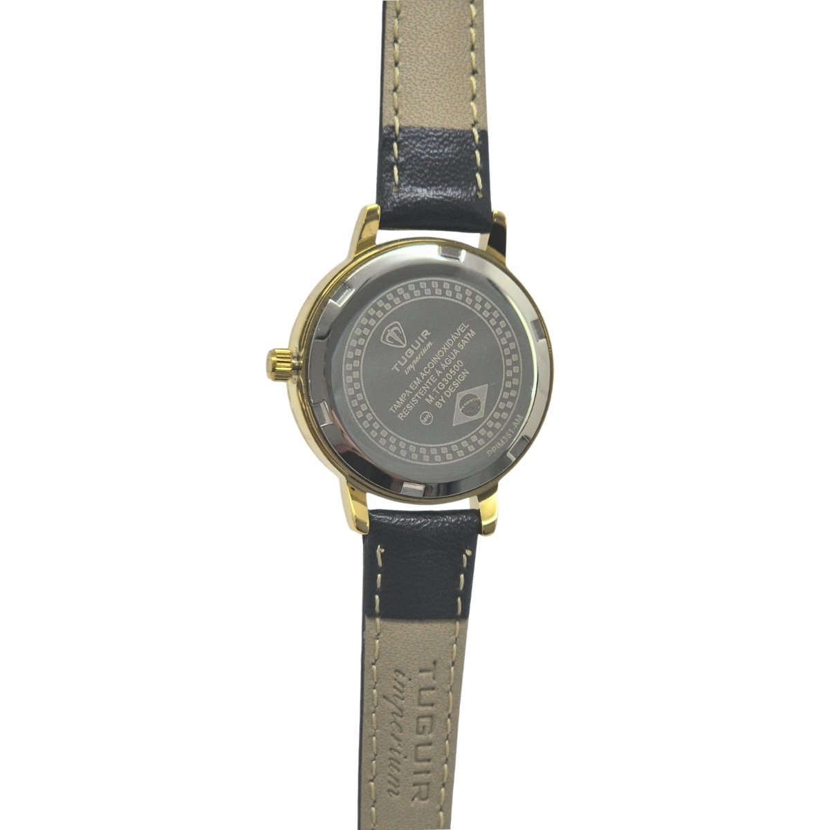 Relógio Feminino Tuguir Analógico Imperium TG30500 Preto e Dourado Dourado 5