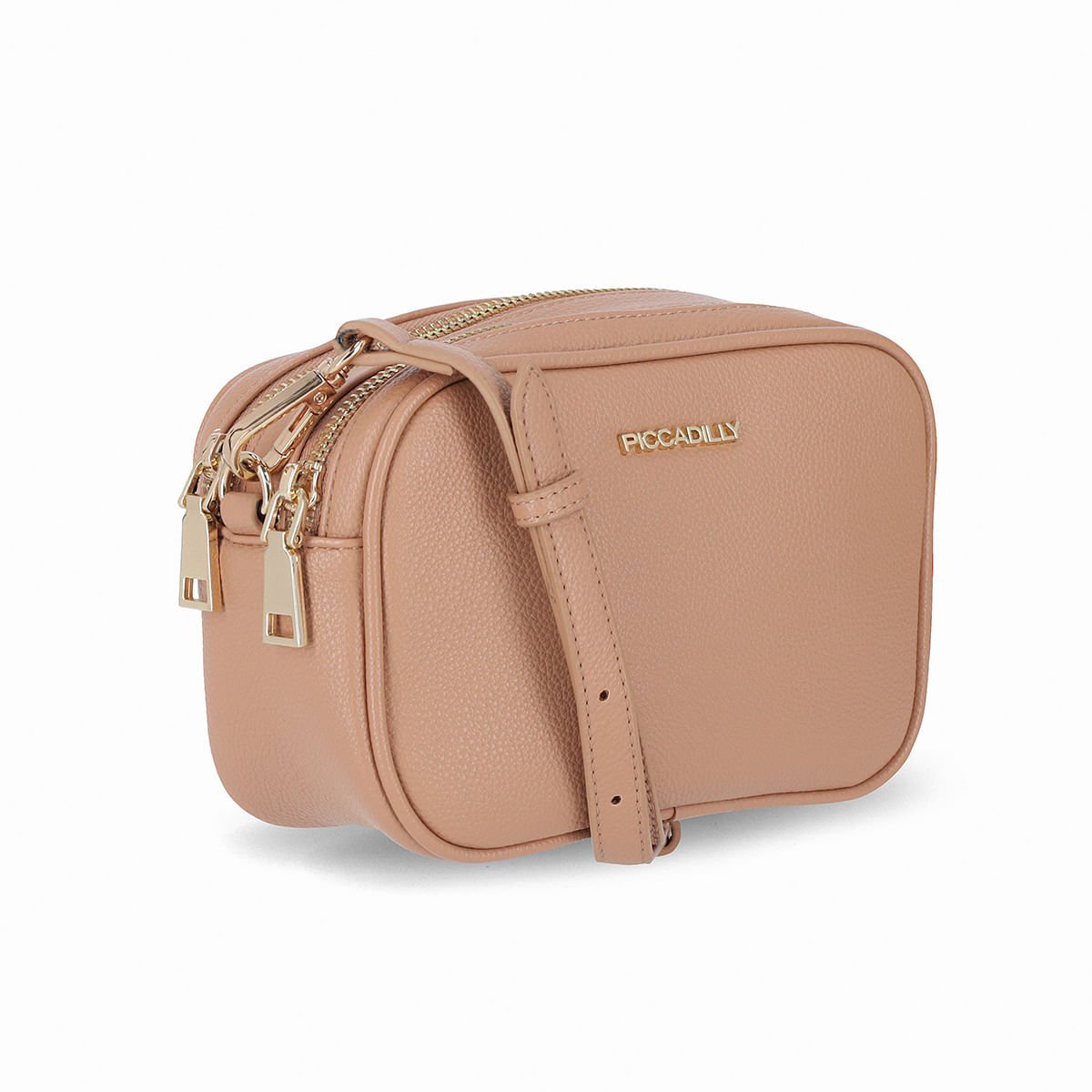 Bolsa Flávia Crossbody Pequena Nude Bege 2