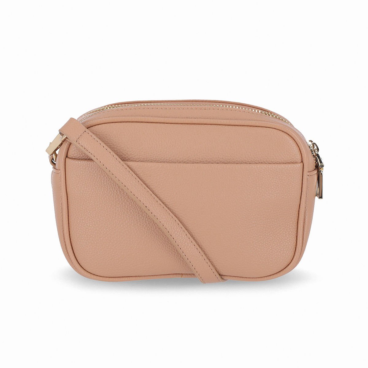 Bolsa Flávia Crossbody Pequena Nude Bege 4