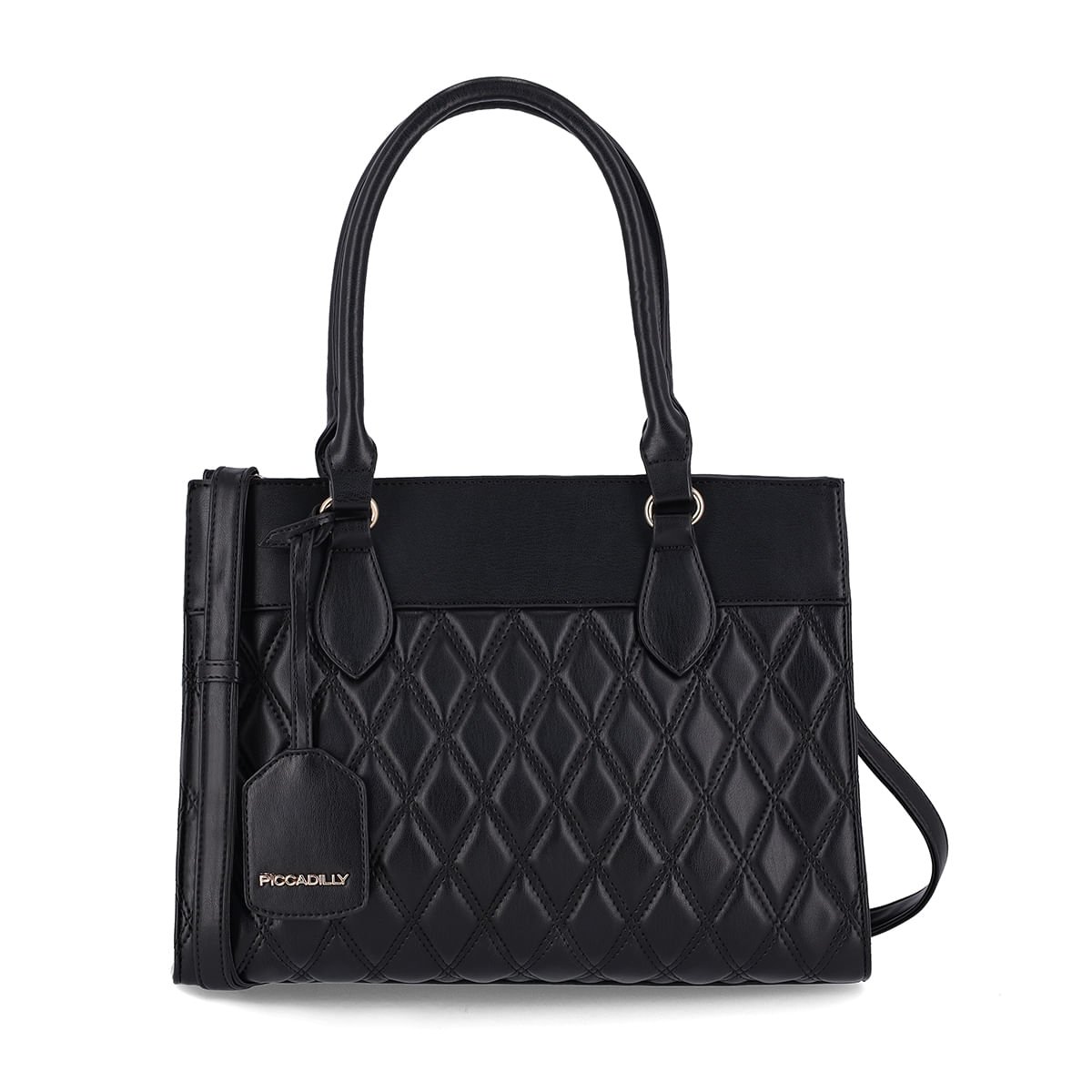 Bolsa Taci Tote Grande Preto Preto 3