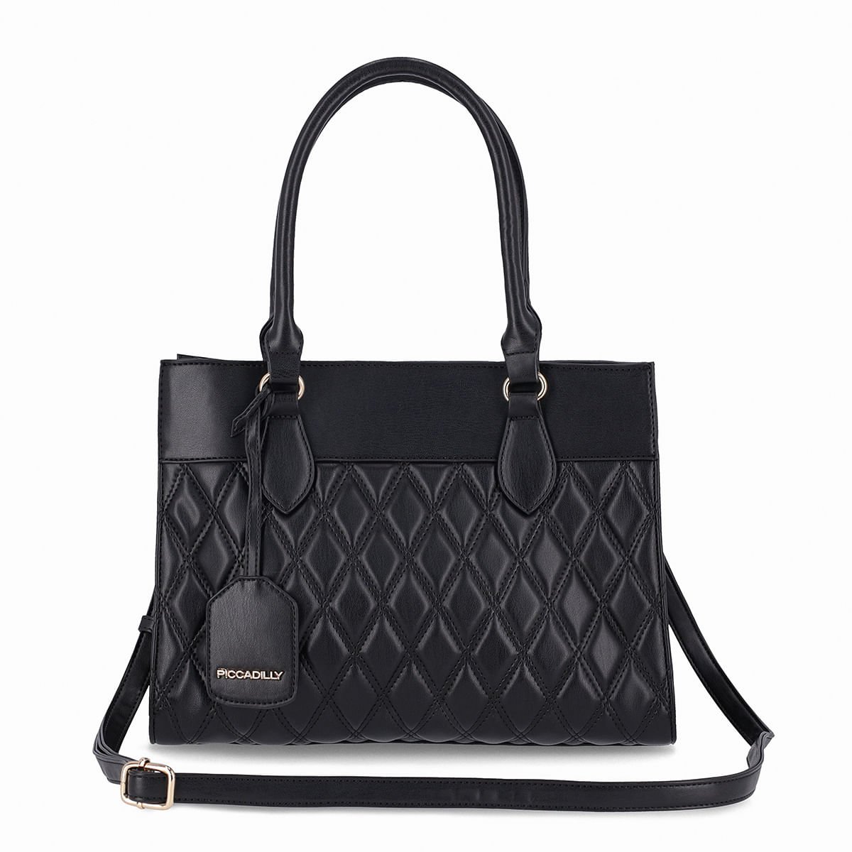 Bolsa Taci Tote Grande Preto Preto 4