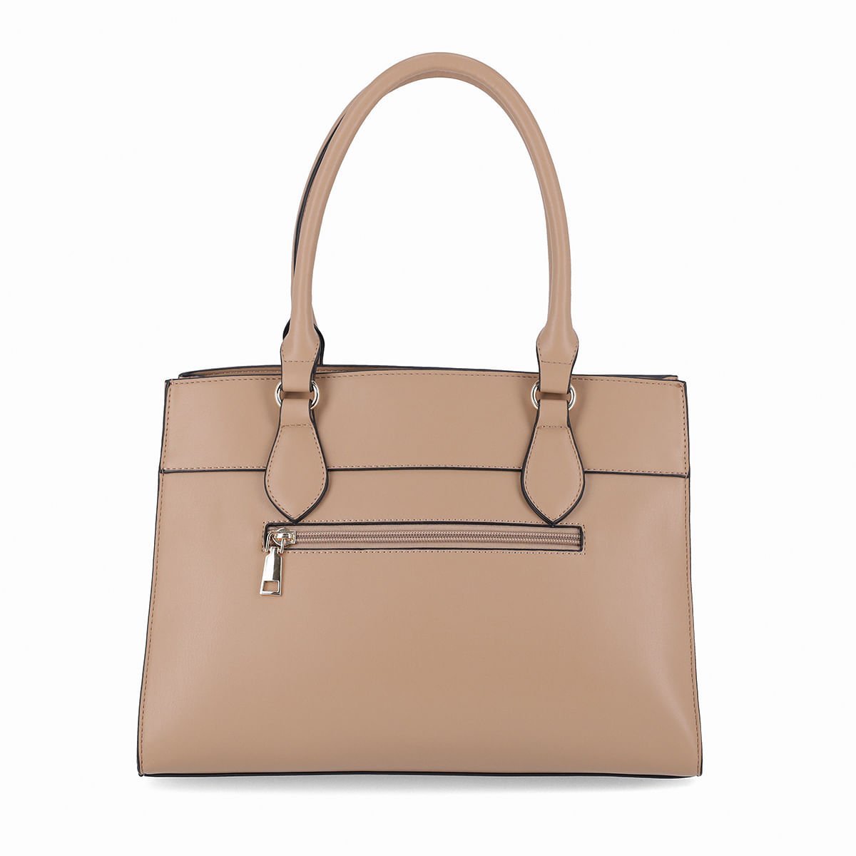 Bolsa Taci Tote Grande Nude Bege 5