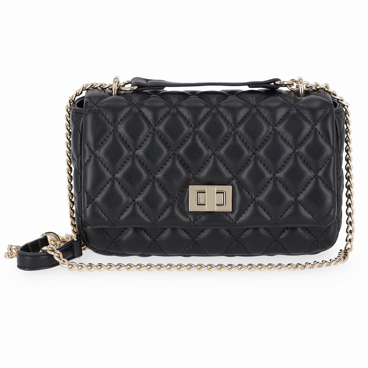 Bolsa Rafa Crossbody Pequena Preto Preto 2