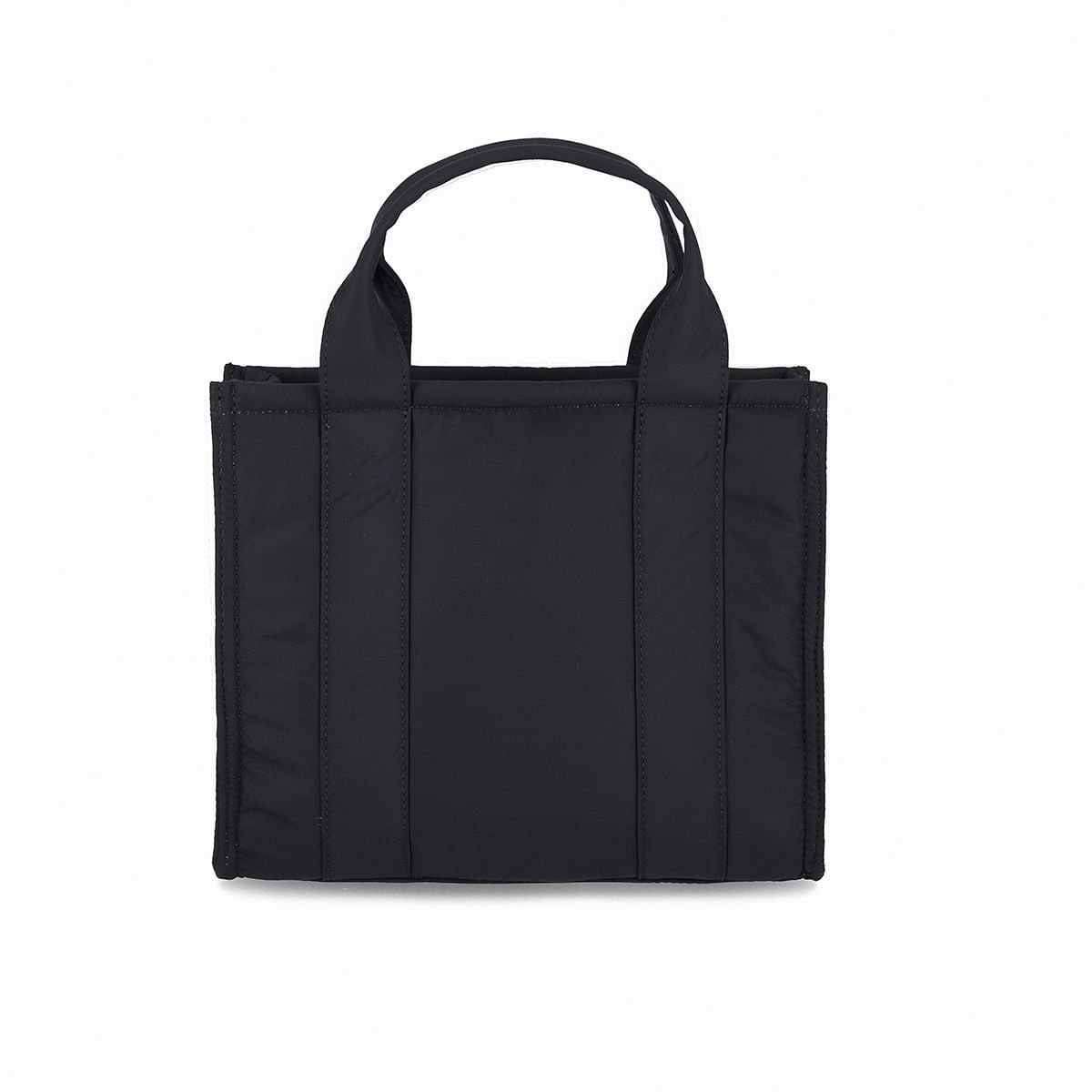 Bolsa Beta Tote Média Preto Preto 6