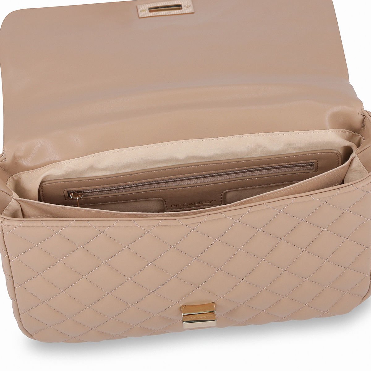 Bolsa Adriana Crossbody Média Nude Bege 4