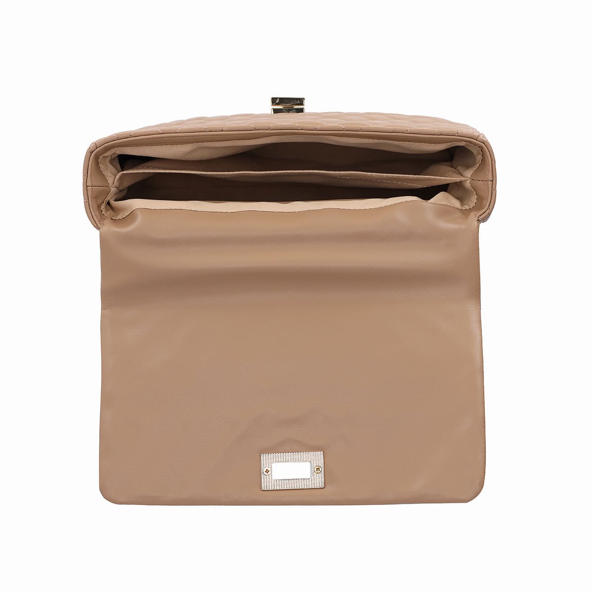 Bolsa Adriana Crossbody Média Nude Bege 5