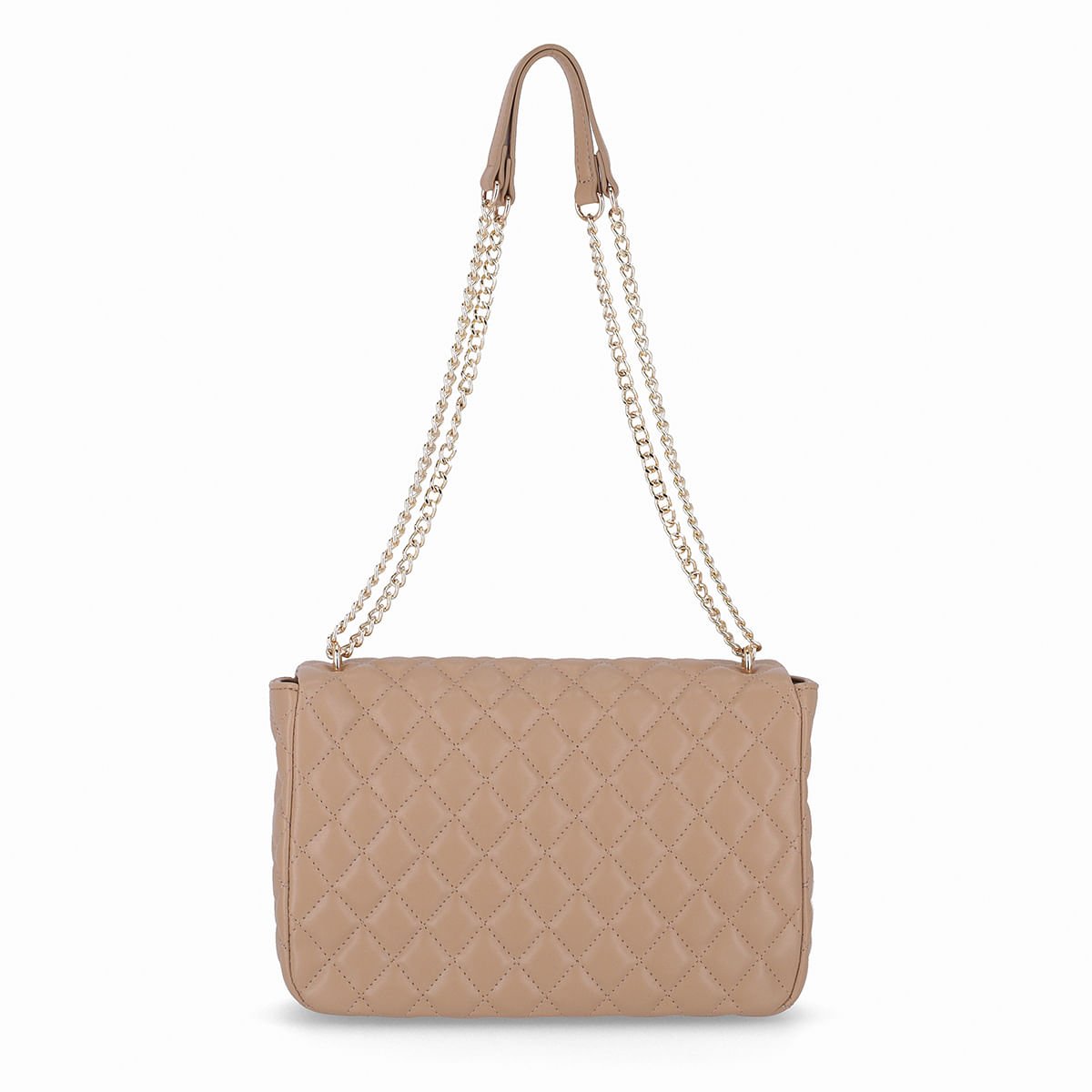 Bolsa Adriana Crossbody Média Nude Bege 7